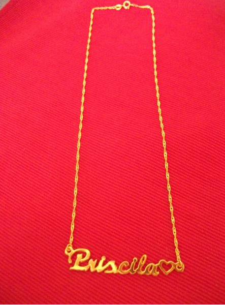 Correntinha Feminina Folheada a Ouro 18k